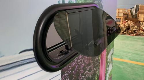 HW extrapolation window (rounded corner single Toughened glass)